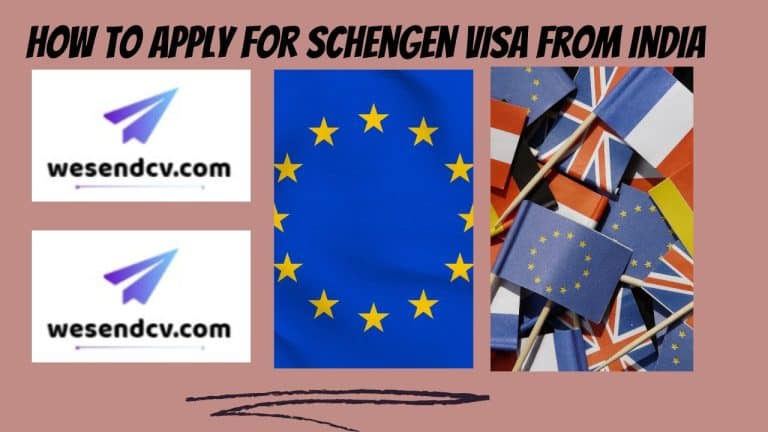 How To Apply For Schengen Visa From India