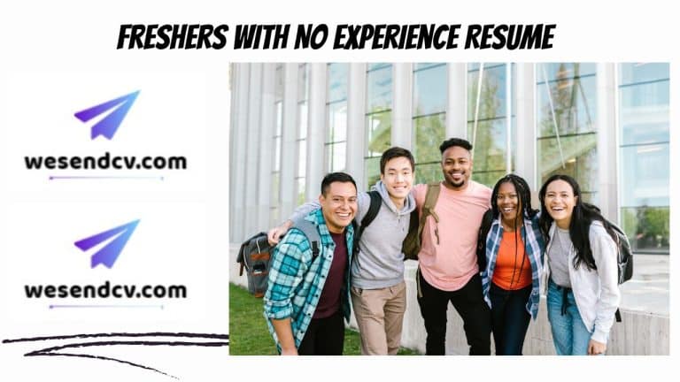 Freshers with No Experience RESUME