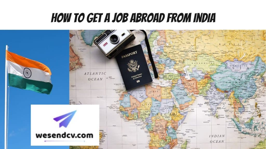 how to get job in abroad from india