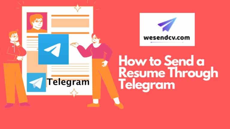 How to Send a Resume Through Telegram