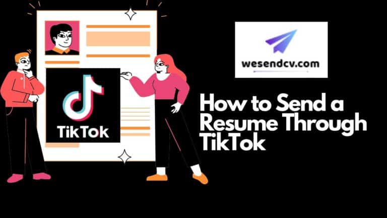 How to Send a Resume Through TikTok